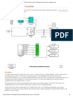 Three-Phase SV-PWM Converter - MATLAB & Simulink Example - MathWorks India