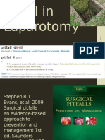 Tugas Baca - Pitfall in Laparotomy