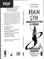 BRAIN GYM Dennison Libro Español