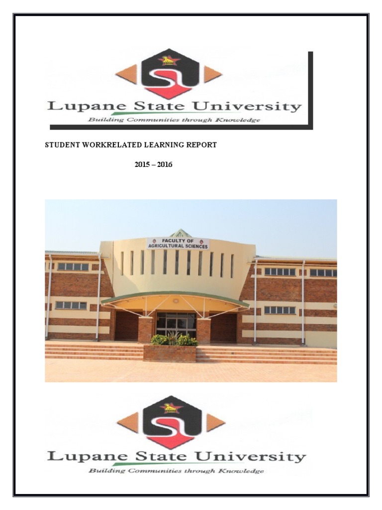 LSU Work-Related Learning Report 2015-2016 | PDF | Swot Analysis ...