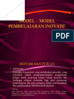 1.04 Model Pembelajaran Inovatif