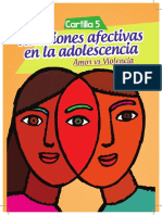 Relaciones Afectivas en La Adolescencia