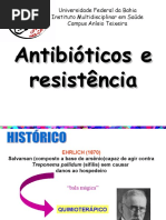 Antibioticos e Mecanismos de Resistencia Jessica