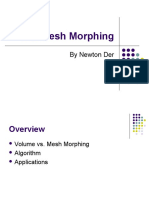 3D Mesh Morphing by Newton Der