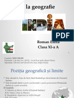 India Ppt Geografie