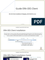 Installer Guide ERA-OES Client