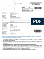 Online Passport Application Receipt with Appointment Details