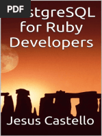 PostgreSQL For Ruby Developers - Jesus Castello