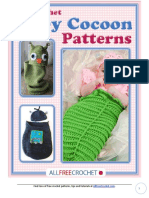 11 Baby Crochet Cocoon Patterns PDF