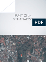 Bukitcinasiteanalysis