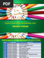 Highly Immersive Programme Perak