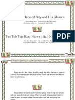 The Uneducated Boy and His Glasses Hmong Childrens Bookfinal Draft