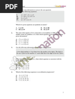 GR 10 Math Test 1 Question