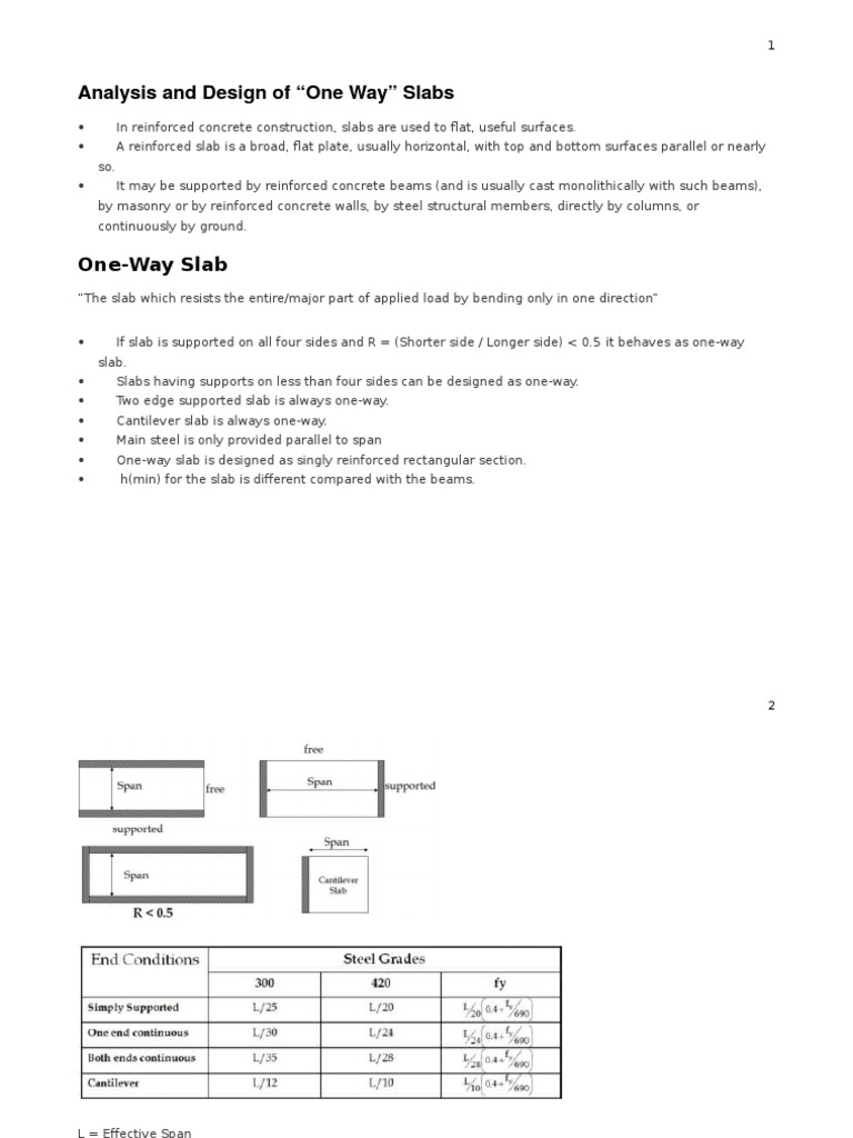 Analysis and Design of Cantilever Slab | PDF | Beam (Structure ...