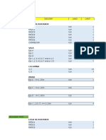 Metrado de Cargas en Analisis I