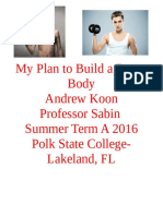 Andrew Koon Fitness Project HLP1081 PSC