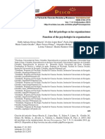 Dialnet RolDelPsicologoEnLasOrganizaciones 4863351 PDF