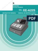 Sharp XE-A22S Cash Register XE-A22S