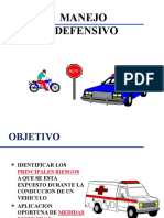 MANEJO DEFENSIVO 11