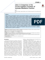 Arousal vs. Relaxation - A Comparison of The Neurophysiological and Cognitive Correlates of Vajrayana and Theravada Meditative Practices