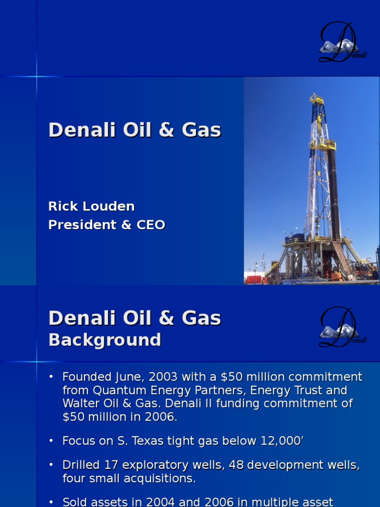 oil company business plan