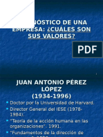 Valores en Una Empresa, Diagnostico Cuales Son Sus Valores