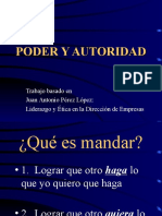 Poder y Autoridad Direccion de Empresas