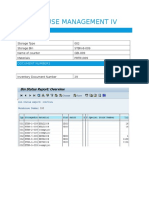 Warehouse Management Iv: Master Data