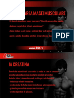 Dezvoltarea Masei Musculare