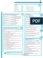 Present Perfect Test