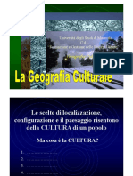 Copia Di La Geografia Culturale (Modalità Compatibilità) PDF