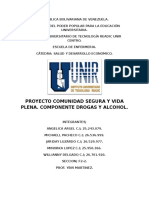 Proyecto Comunidad Segura y Vida Plena