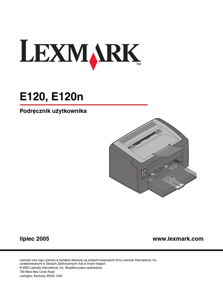 Lexmark E120 PDF