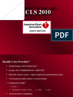 ACLS 2015 Guidelines Overview | PDF | Cardiopulmonary Resuscitation | Heart