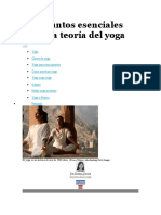 Diez Puntos Esenciales Sobre La Teoría Del Yoga