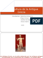 Arte y Cultura de La Antigua Grecia