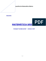 Apostila Matemática Básica Coleção Fundamental Volume 4 8