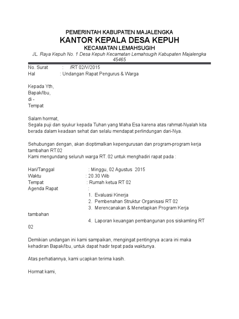 940 Koleksi Contoh Undangan Evaluasi Kinerja Gratis Terbaik