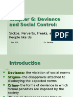 social deviation