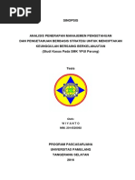 Download Analisis Penerapan Manajemen Pengetahuan dan Pengetahuan Berbasis Strategi Untuk Menciptakan Keunggulan Bersaing Berkelanjutan Studi Kasus Pada SMK YPUI Parung by wiyanto SN319309850 doc pdf