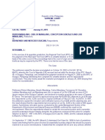 Ruben Manalang vs. Bienvenido and Mercedes Bacani, G.R. No. 156995, January 12, 2015