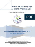Rancangan Aktualisasi Muhammad Ismail