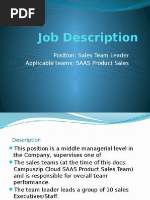 JD Of Sales TL