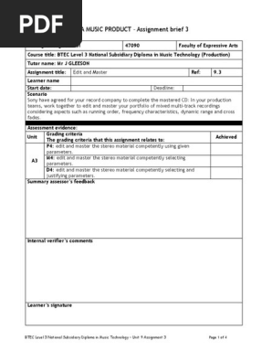 Unit 9 Assignment 3