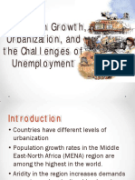 Population Growth, Urbanization, and The Challenges of Unemployment