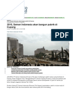 Semen Indonesia Akan Bangun Pabrik Di Kupang