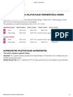 Timetable - Pilatus Bahnen