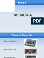 TEMA 4 - Memoria