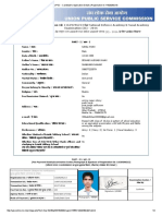 UPSC - Candidate's Application Details (Registration-Id - 11629296213) PDF
