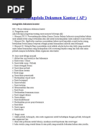Download Materi Mengelola Dokumen Kantor by Nicky Hendryana SN319331449 doc pdf